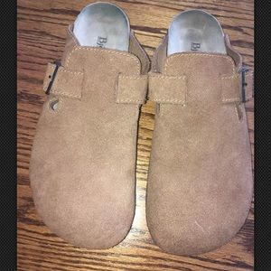 *BJORNDAL* Berkley Brown Suede Mules Shoes 13 D